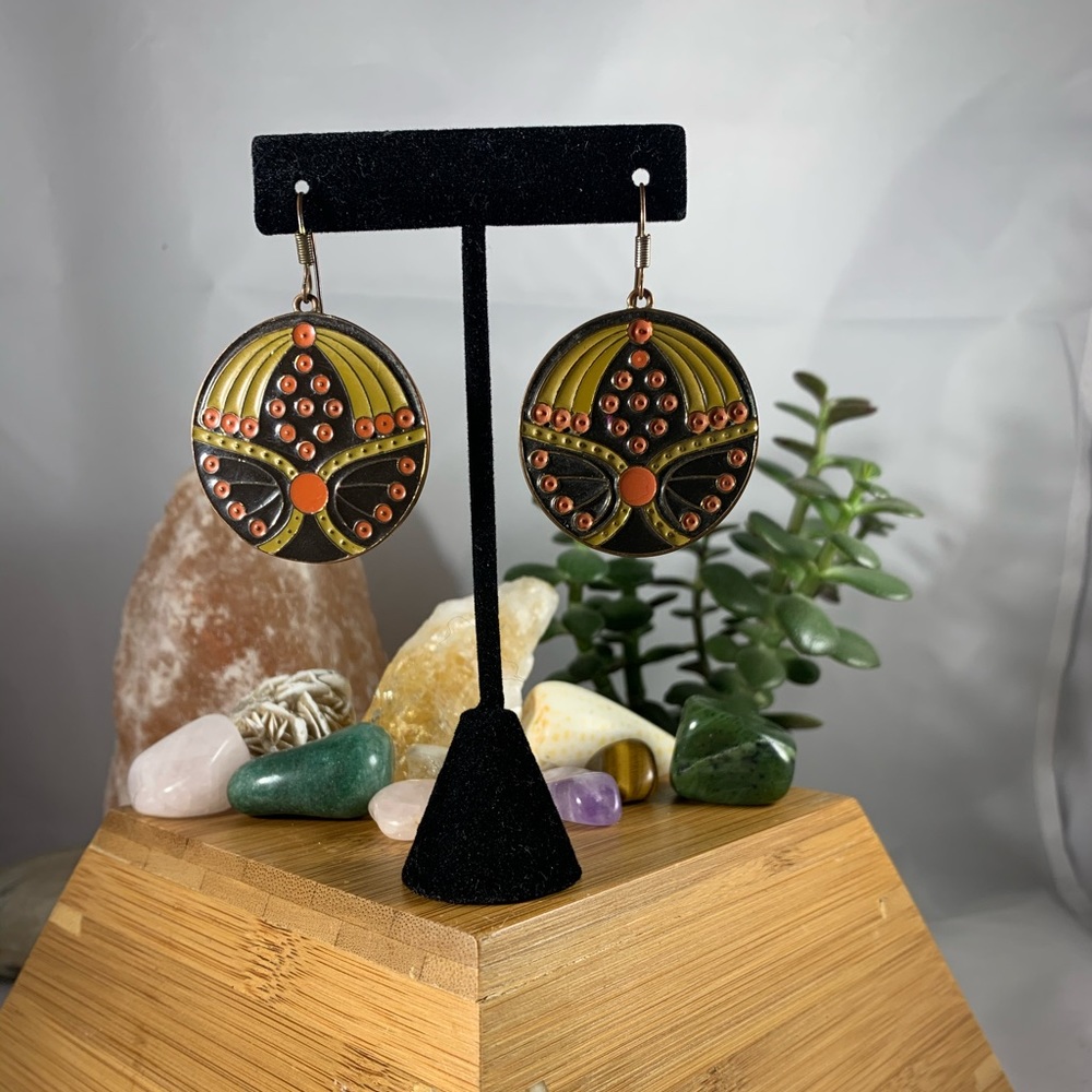 Vintage boho earrings